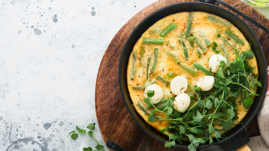 Receitas com ovo para café da manhã: Omelete com espinafre